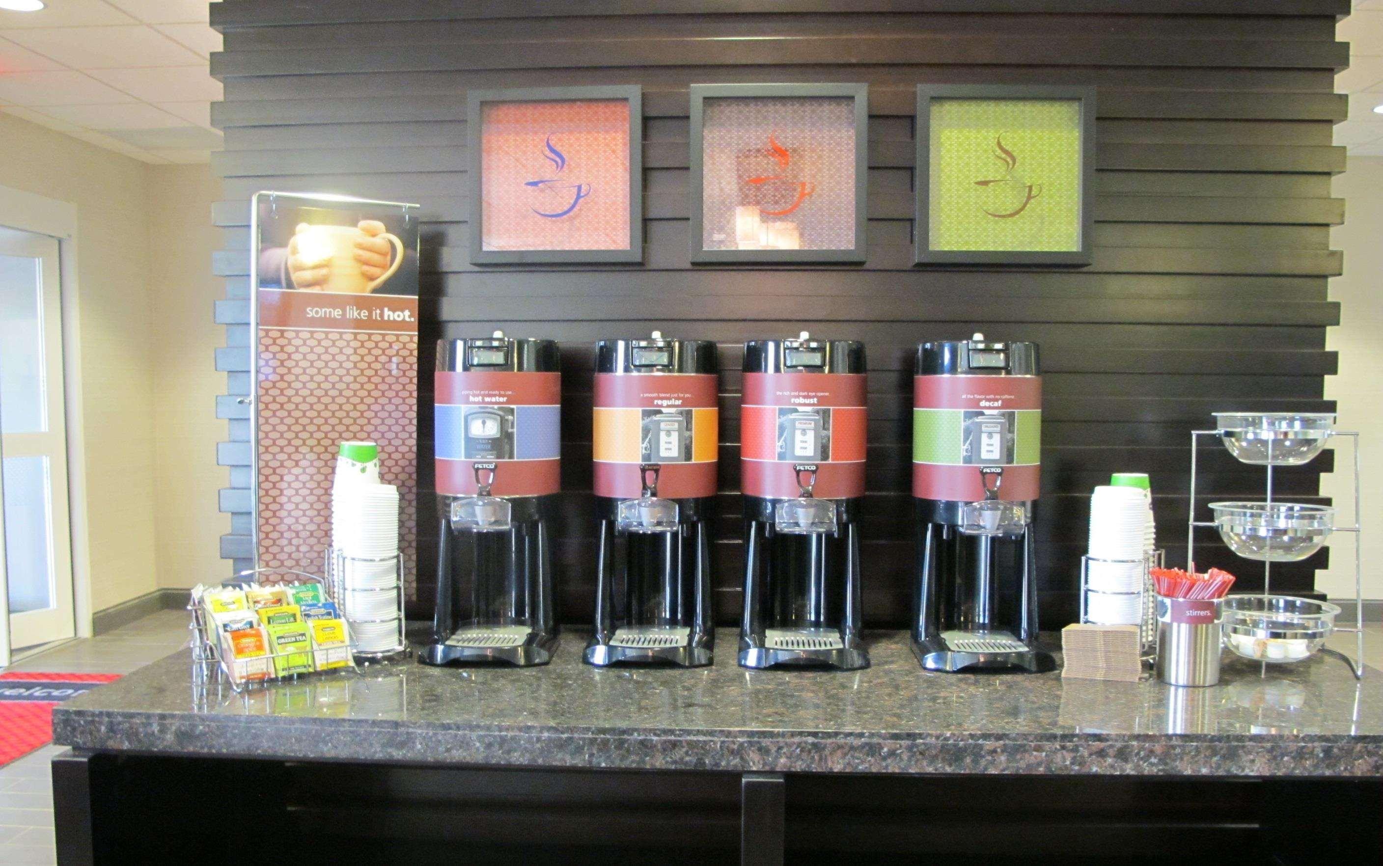 Hampton Inn By Hilton Leesville Fort Johnson Restaurang bild